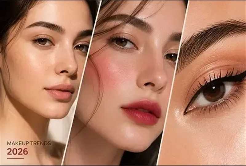 آرایش ترند 2026؛ از تکنیک لب‌های محو تا پوست طبیعی و شاداب