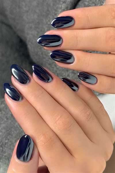مدل ناخن کروم آبی، رنگ ترند لاک دخترانه برای خاص و ساده پسندها