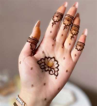 نقش حنای جدید، ساده و ظریف دست واسه دخترهای خاص پسند
