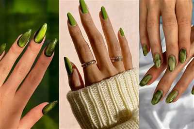 ۳۰ مدل طراحی ناخن بهاری و جدید سبز ماچا | طبیعی و متفاوت باشید!