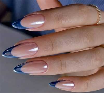 مدل ناخن کروم آبی، رنگ ترند لاک دخترانه برای خاص و ساده پسندها