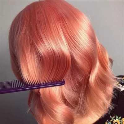 ۳۵ مدل رنگ موی هلویی تیره و روشن