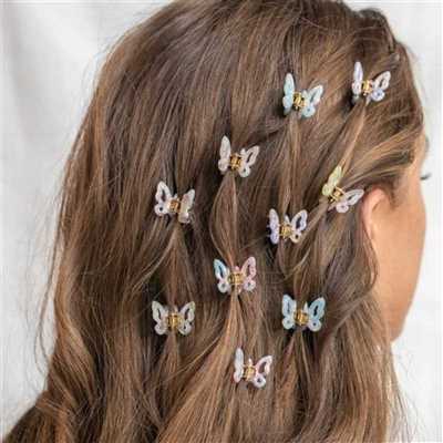بیش از ۳۰ مدل مو با اکسسوری پروانه ای زیبا و جذاب
