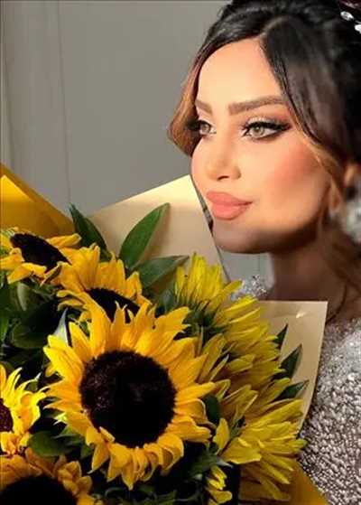 نمونه کار میکاپ عروس خانم بهار فرهادی