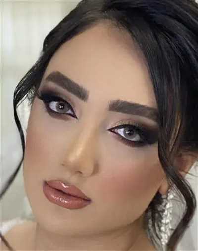 نمونه کار میکاپ عروس خانم بهار فرهادی