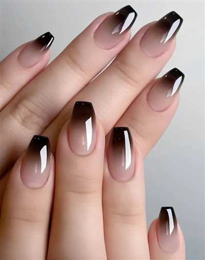 20 مدل لاک و کاشت ناخن مشکی ساده ترند سال