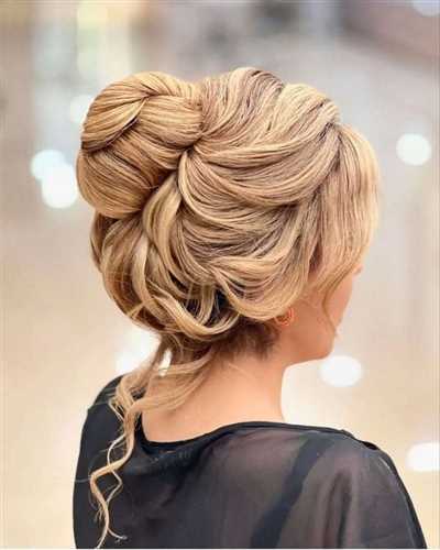 20 شینیون با لباس مجلسی یقه بسته برای عروسی