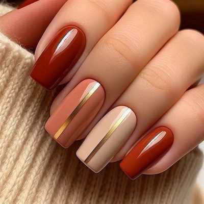 بیش از 40 مدل لاک ناخن رنگ آجری جذاب و شیک مناسب میهمانی ها
