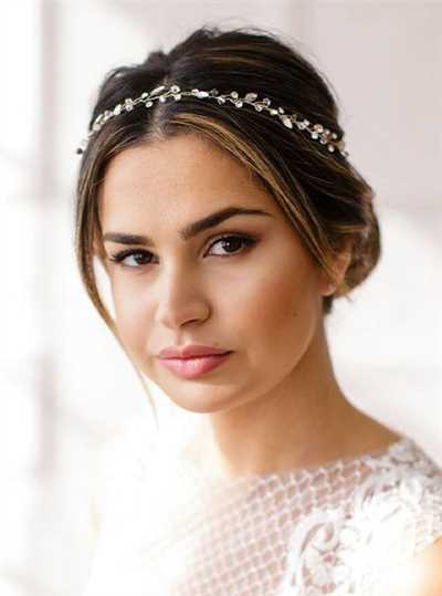 40 مدل زیبا و شیک شینیون ساده با یقه قایقی
