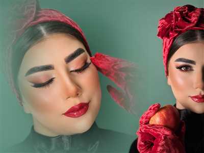 میکاپ زیبا و شیک یلدایی ، میکاپ آرتیست خانم الهام میرزاخانی