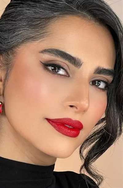 نمونه میکاپ صورت توسط میکاپ آرتیست خانم معصومه محمدی