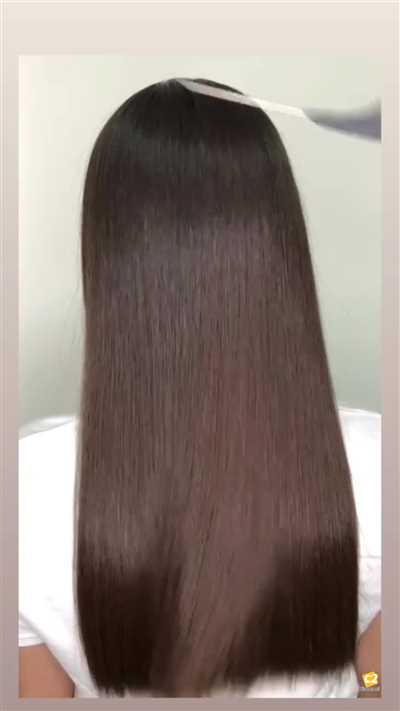 نمونه کار کراتینه مو سالن زیبایی چام بیوتی مهرشهر کرج