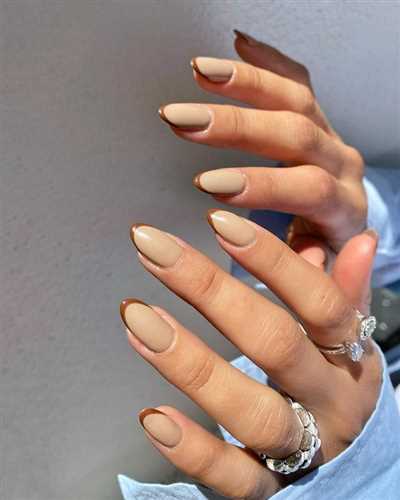 طراحی زیبا و شیک لاک ناخن موکا موس لاکچری