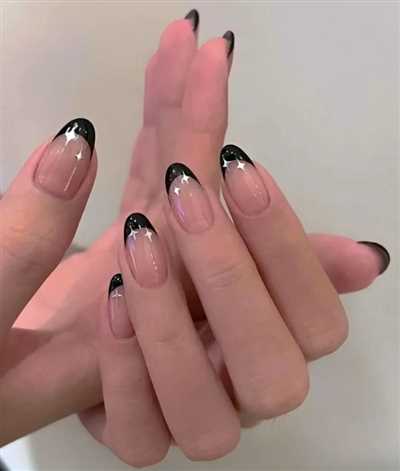 20 مدل لاک و کاشت ناخن مشکی ساده ترند سال