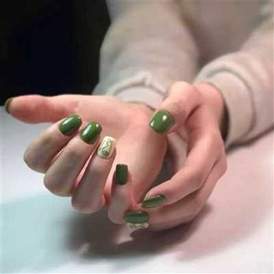 ۳۰ مدل طراحی ناخن بهاری و جدید سبز ماچا