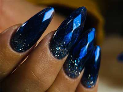 نمونه کاشت ژلیکس ناخن ژورنالی 