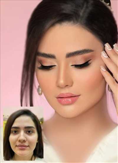 نمونه کار های میکاپ سالن زیبایی چام بیوتی در مهرشهر کرج