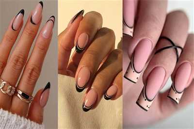 ۲۴ مدل ناخن فرنچ گرافیکی | شیک‌ترین و زیباترین طراحی‌های ناخن برای عاشقان فرنچ