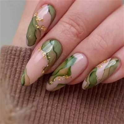 ۳۰ مدل طراحی ناخن بهاری و جدید سبز ماچا