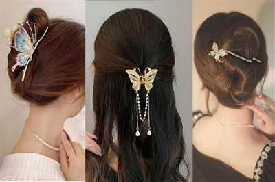 بیش از ۳۰ مدل مو با اکسسوری پروانه ای زیبا و جذاب