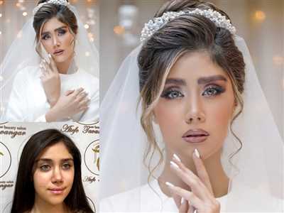میکاپ عروس توسط خانم عاطفه توانگر