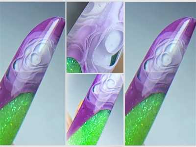 طراحی و کاشت ناخن ژورنالی مدل روسی