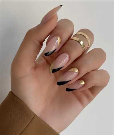 20 مدل لاک و کاشت ناخن مشکی ساده ترند سال