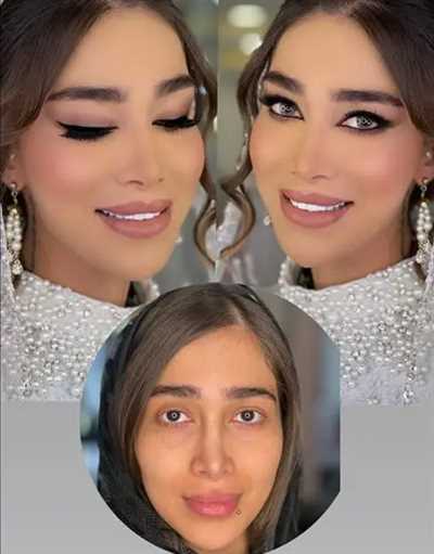 نمونه کار سالن زیبایی نفیسه شمندی