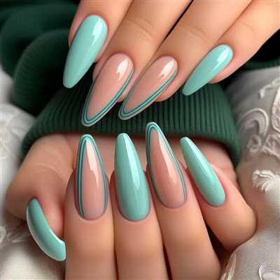 بیش از 60 مدل زیبا و شیک طراحی ناخن سبز ویژه فصل بهار