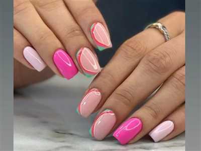 طراحی و کاشت ناخن با رنگ های زیبا و جذاب توسط خانم الهام توانا