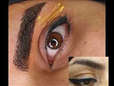 نمونه کار سالن زیبایی عروس آبی