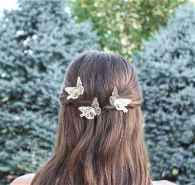 بیش از ۳۰ مدل مو با اکسسوری پروانه ای زیبا و جذاب
